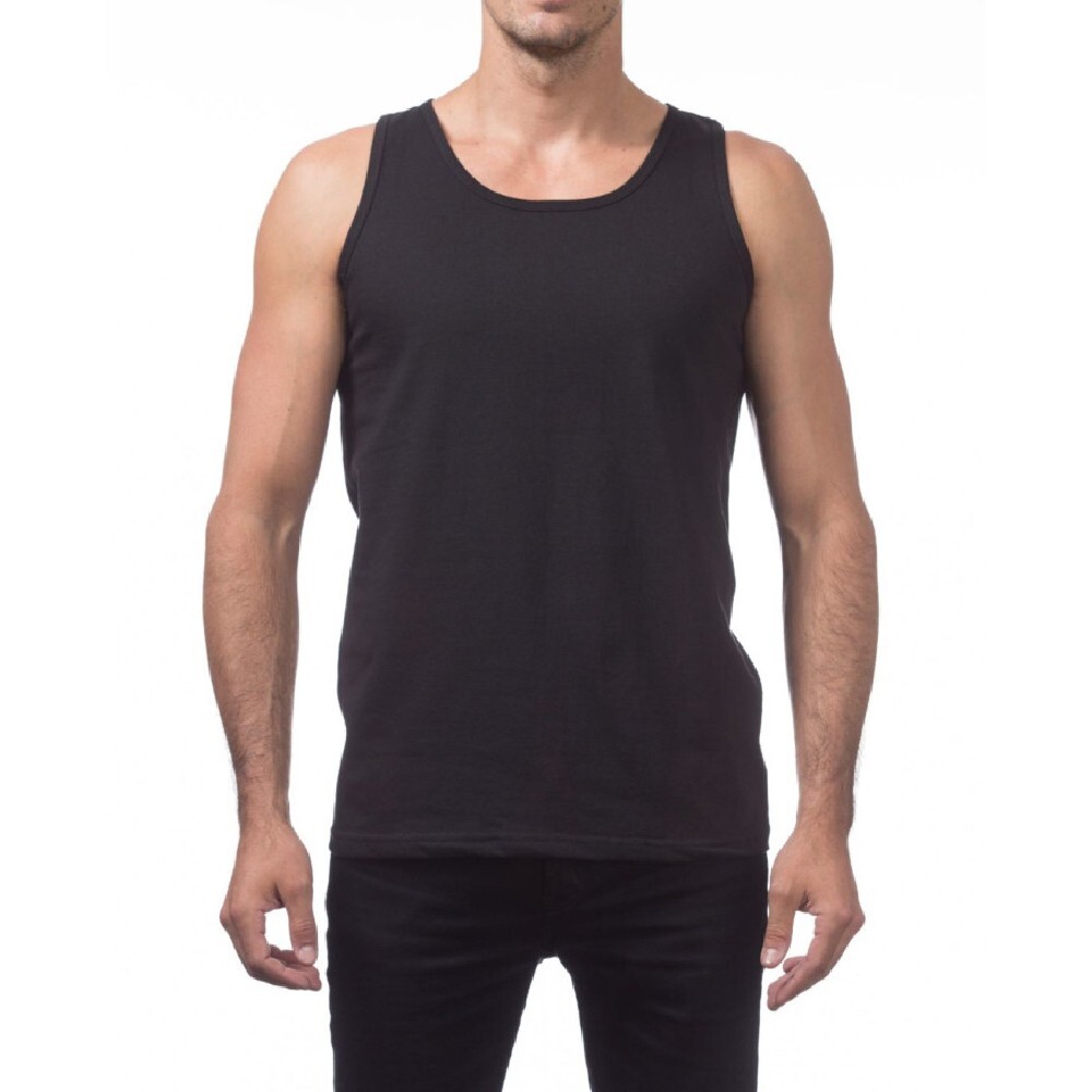 PROCLUB MENS COMFORT TANK TOP PRO CLUB CASUAL SLEEVELESS TANK TOP GYM SUMMER gallery