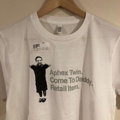 100% Authentic 2018 Aphex Twin Come To Daddy T-shirt Size S Small Retail Item