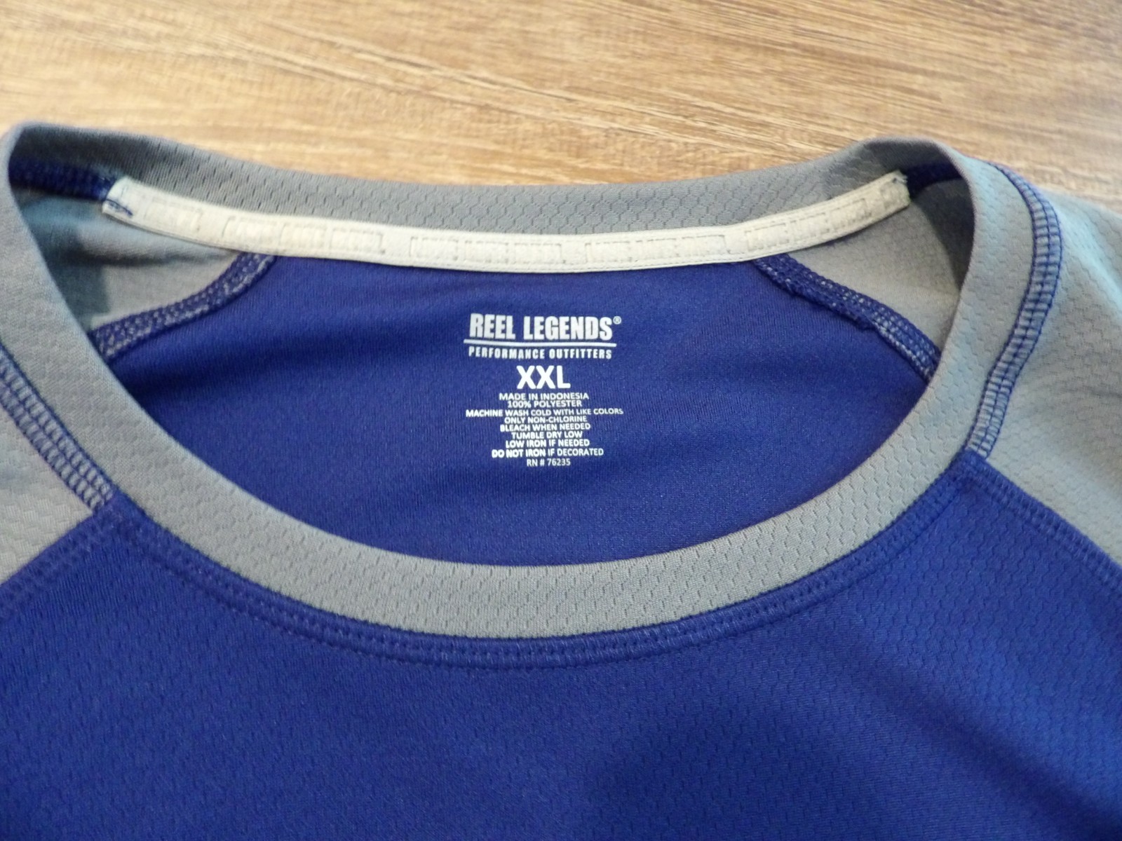 REDUCED Reel Legends Smart Temp Men XXL LS Poly UPF50 Quick Dry Wicking Shirt gallery