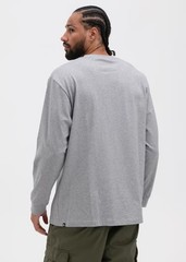 Ethika LOGO – HEATHER MENS GRAPHIC TEE LS