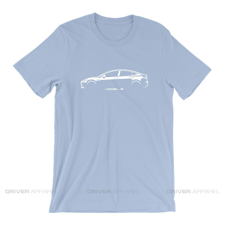 Tesla Model 3 Shirts Hoodies Motors Silhouette Logo Y S X EV Electric Elon Musk gallery