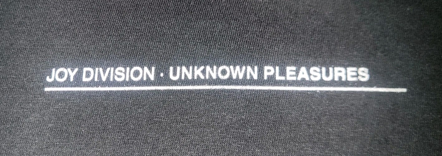 Joy Division Unknown Pleasures XL Shirt Goth Punk Rock gallery