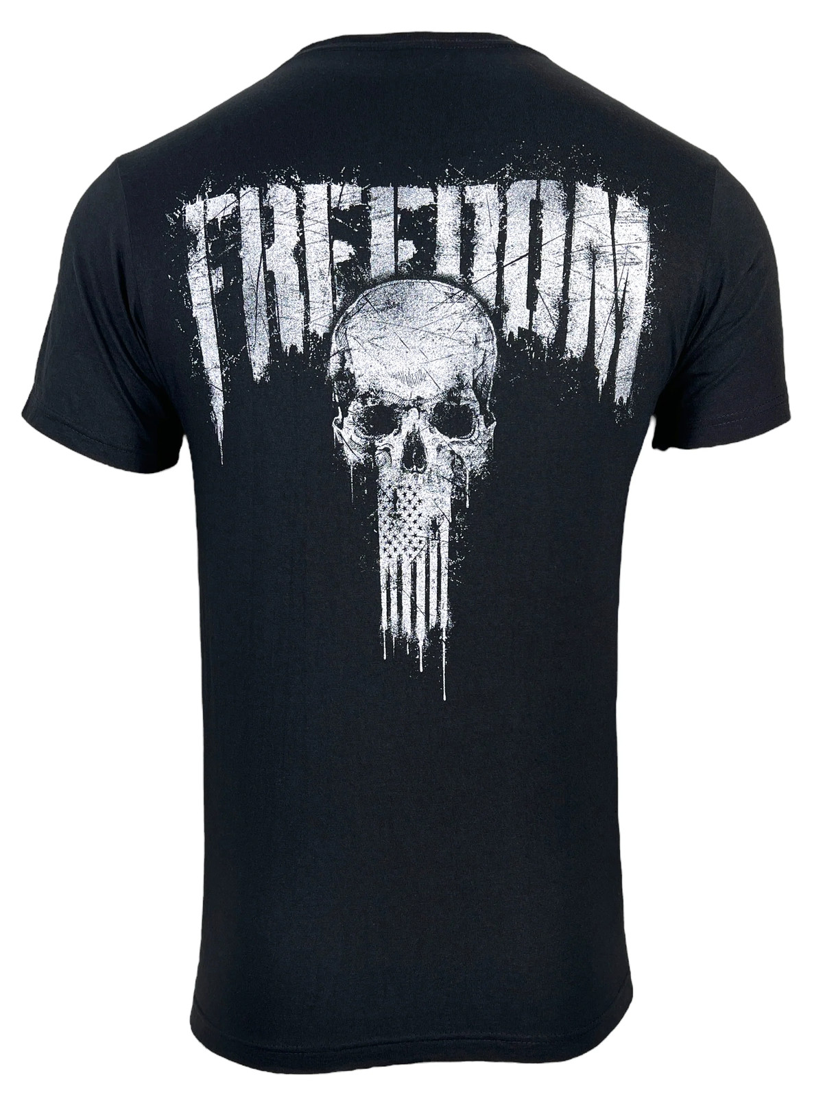 Howitzer Style Men's T-Shirt Freedom Skull Military Grunt MFG gallery