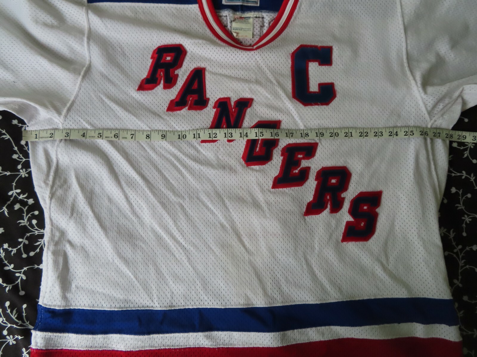 CCM New York Rangers Authentic Jersey mens #7 made in usa Sean farrell gallery