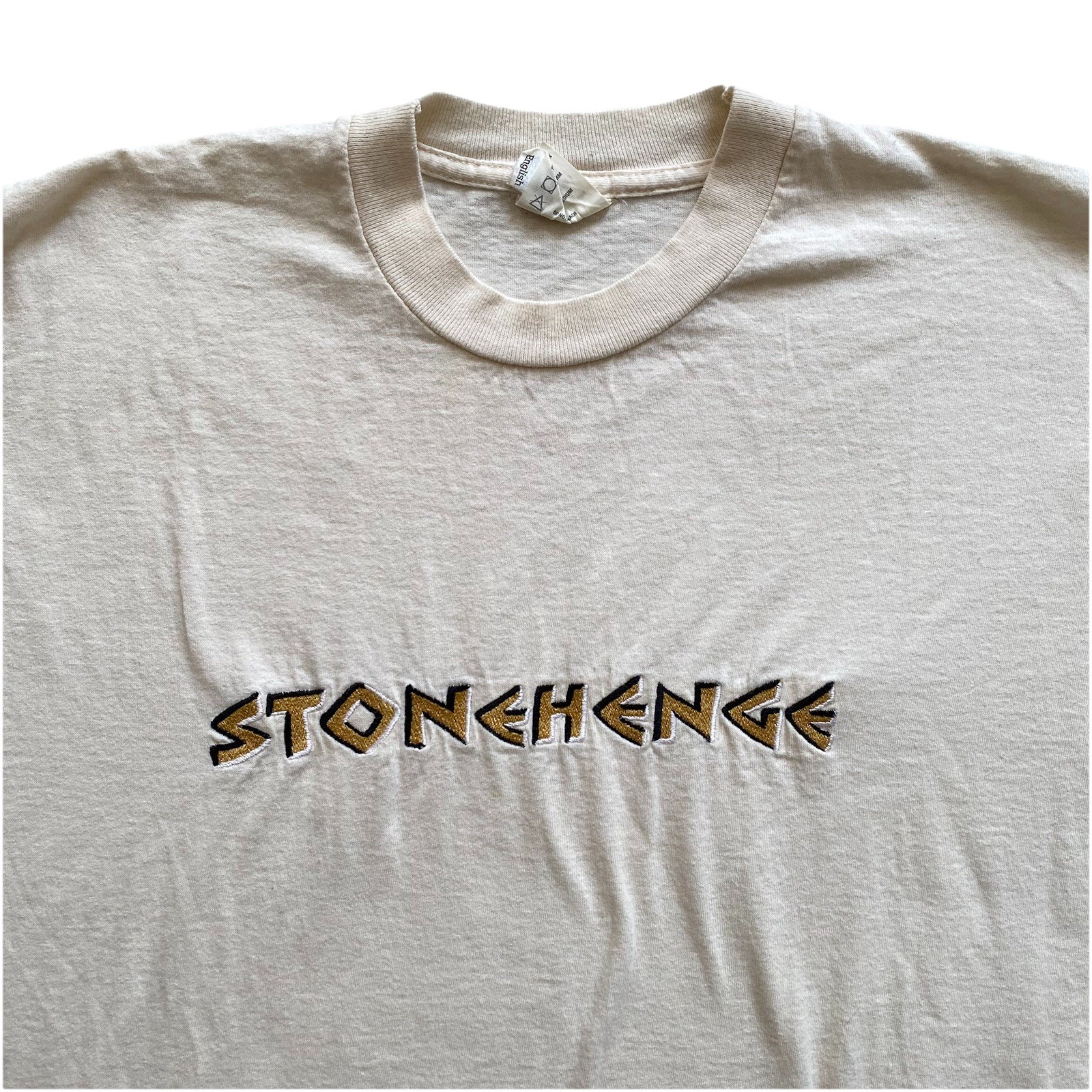 Vintage Y2K Stonehenge T Shirt One Size Fits All 100% Cotton Stuart Morris
