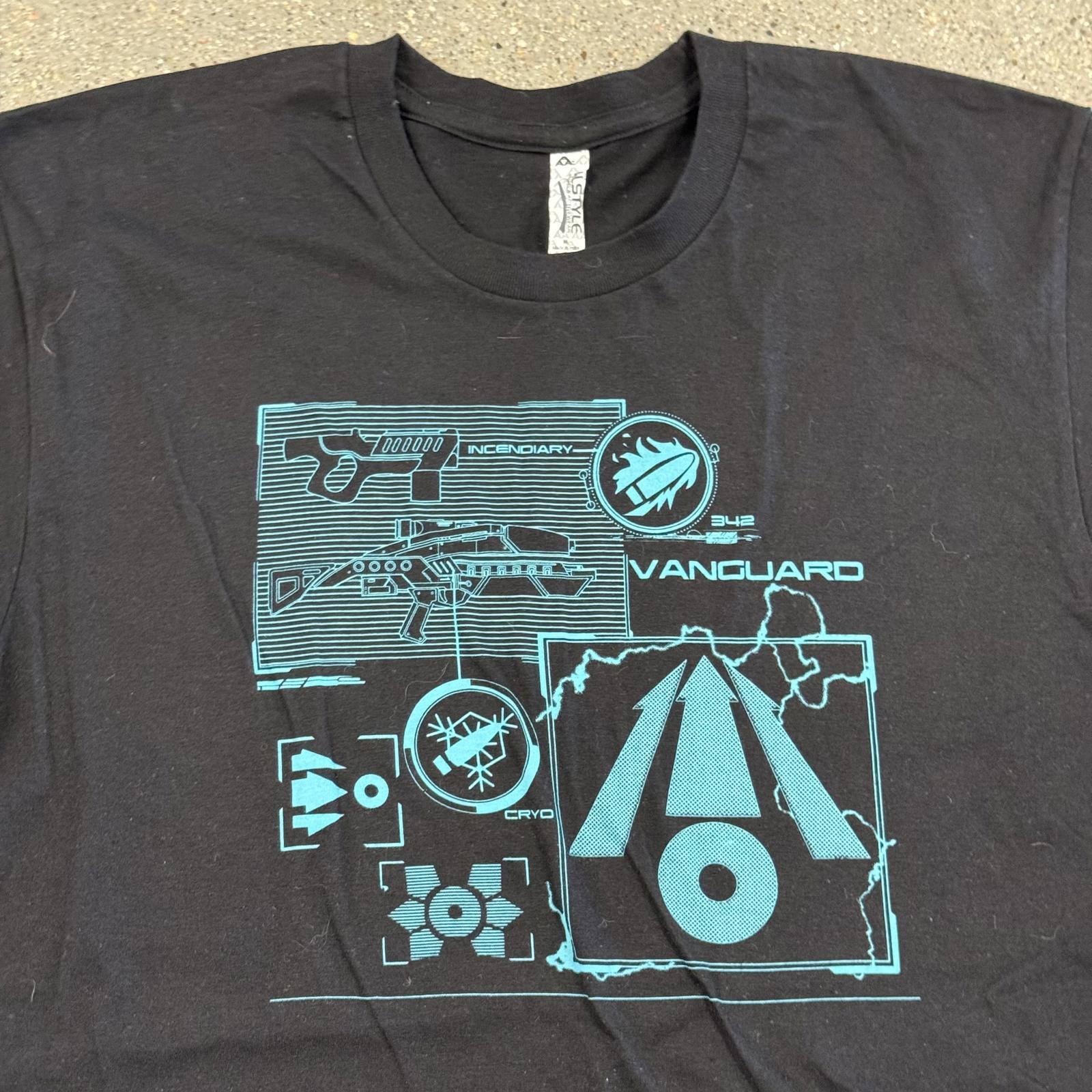 Vintage Bioware Mass Effect Vanguard Class T Shirt RARE M gallery