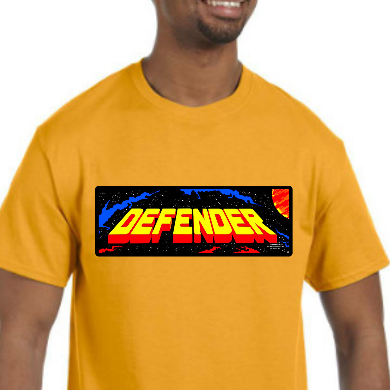 Defender T-Shirt NEW *Pick your color & size* retro video arcade game gallery