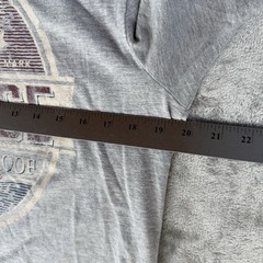 Weatherproof Vintage Men’s Graphic Crew Neck Short Sleeve Tee, Gray, Size M