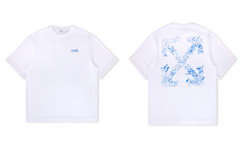 Off-White Paint Splatter Tee White – XS, S, M, L, XL