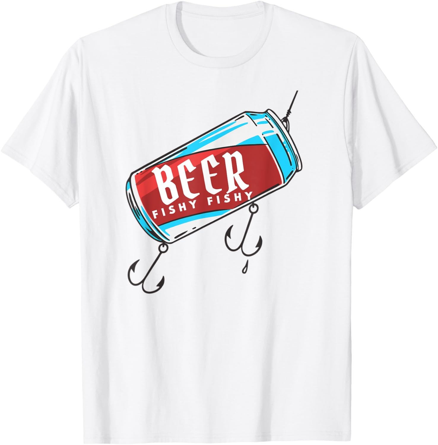 Humor Beer Fishy Fishy Hook T-Shirt