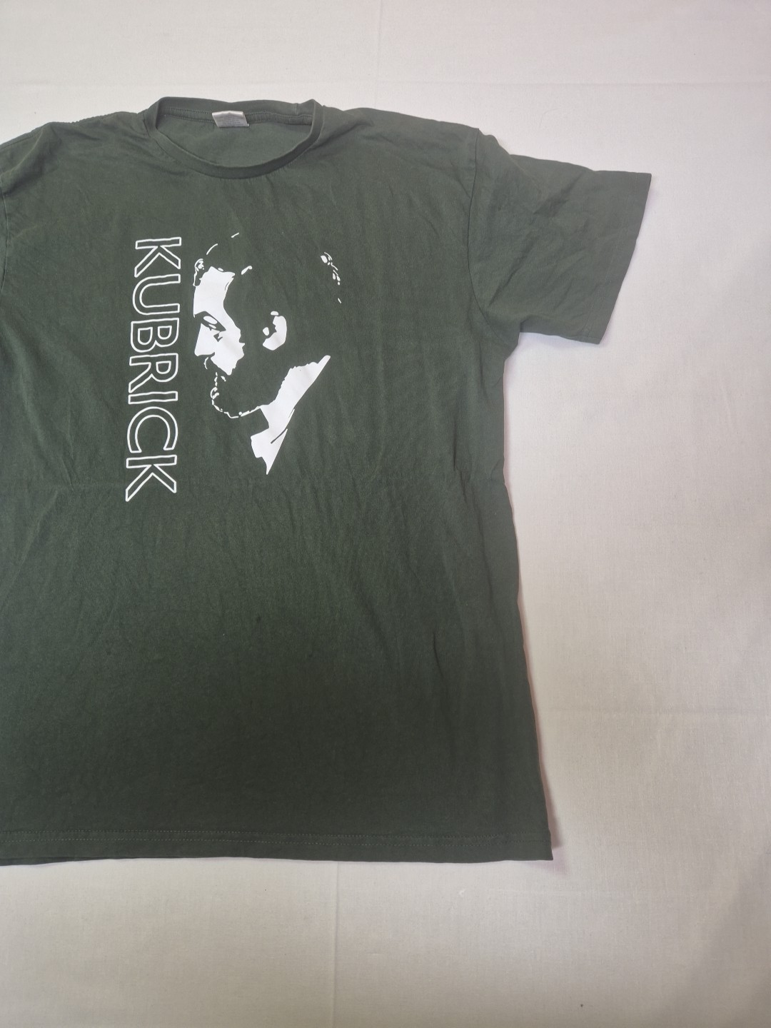 Uneek T-Shirt Men's Green Kubrick Crew Neck Short Sleeved Size Large gallery