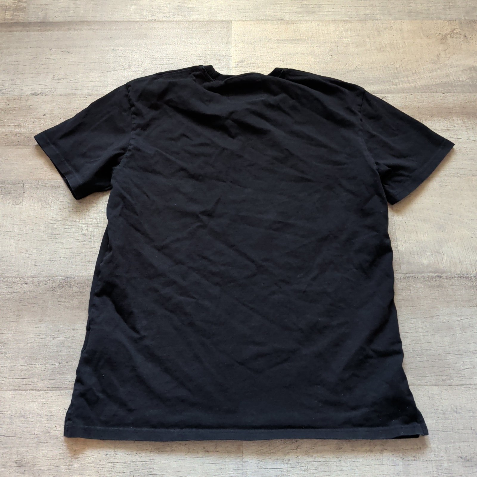 Mens SuperDry Big Logo Graphic T Shirt Black Size XL British Design EUC gallery