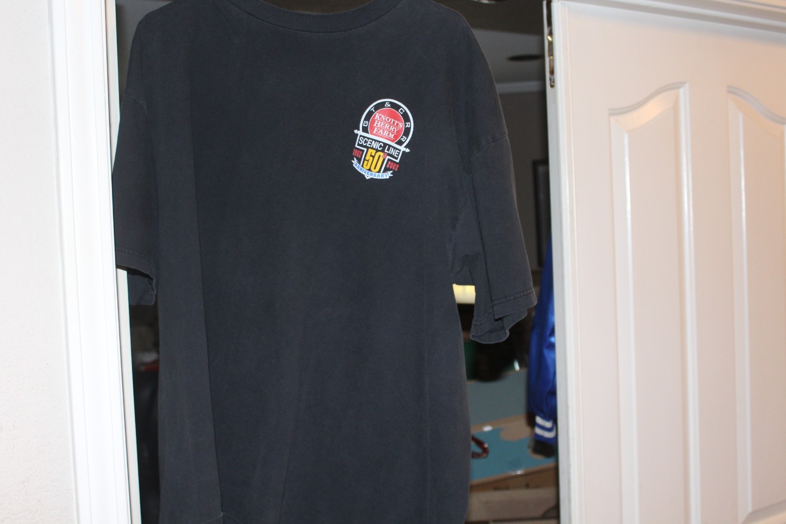 Knotts berry farm 50th anniversary of ghost town and calico railroad shirt RARE gallery