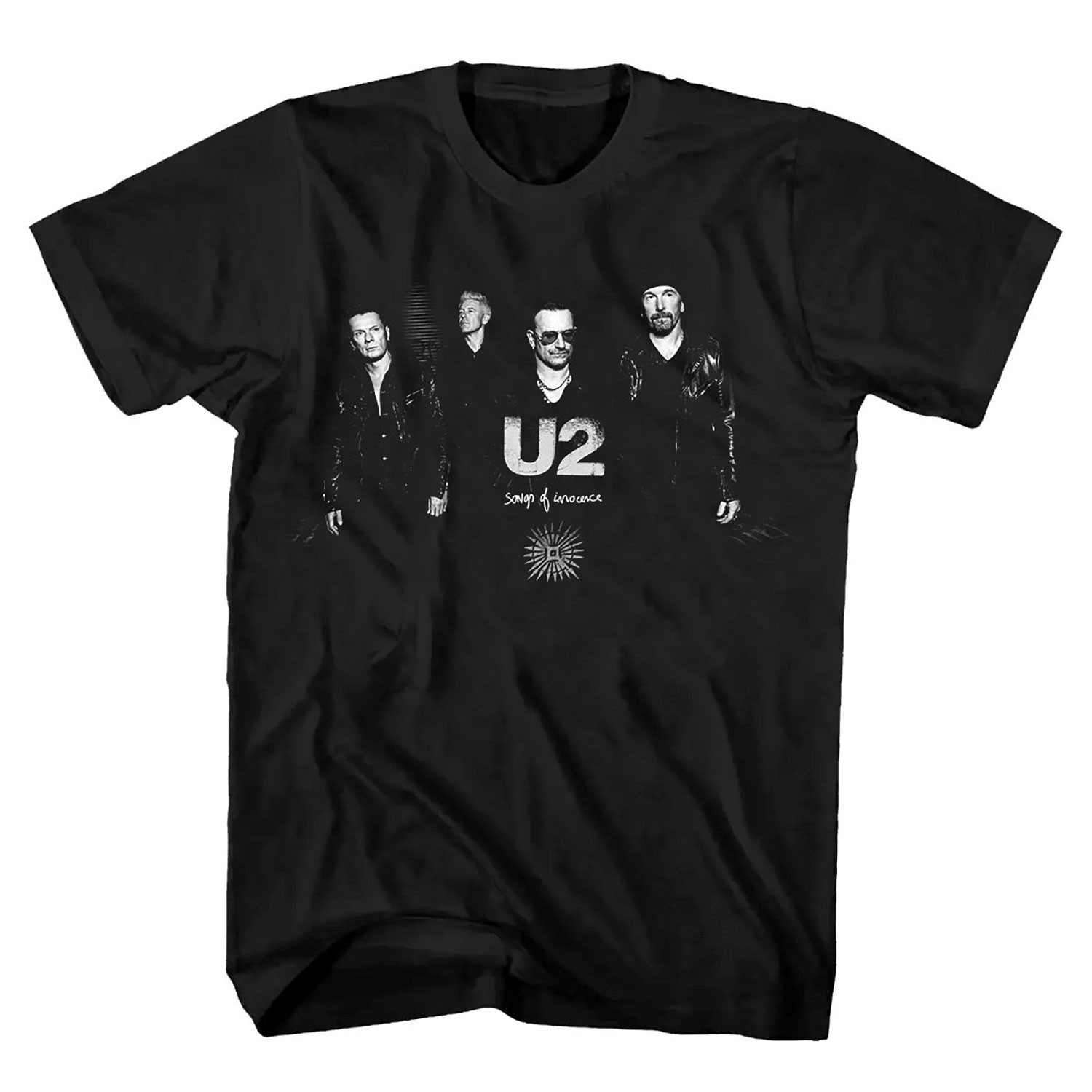 Men’s U2 Group Shot T-shirt Small Black