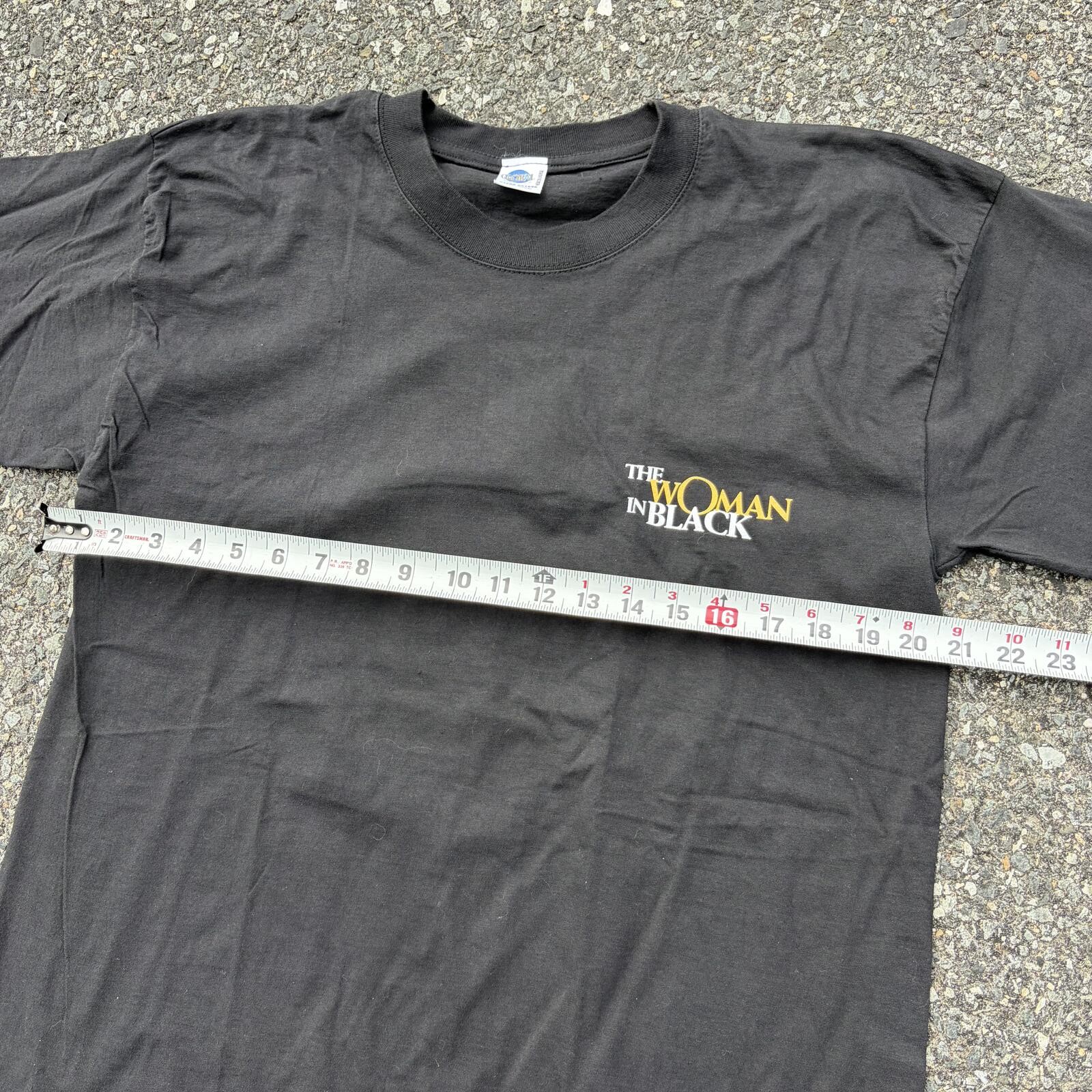 The Woman in Black Graphic T-Shirt Black One Size gallery