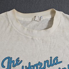 Vtg Stained 1987 3xSun Large White California Raisins “Dancing Aerobics” T-Shirt
