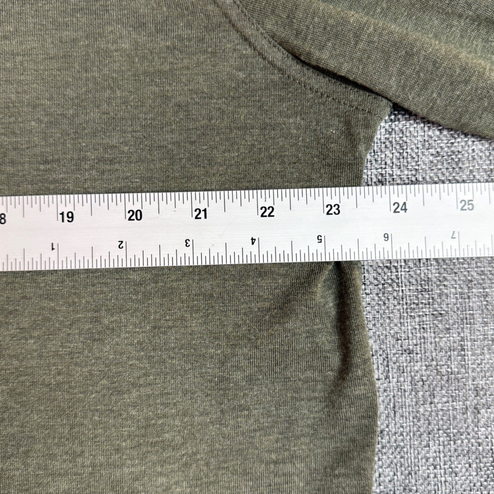 Mens Lucky Brand Henley Shirt | Size XXL | Olive Green Long Sleeve gallery
