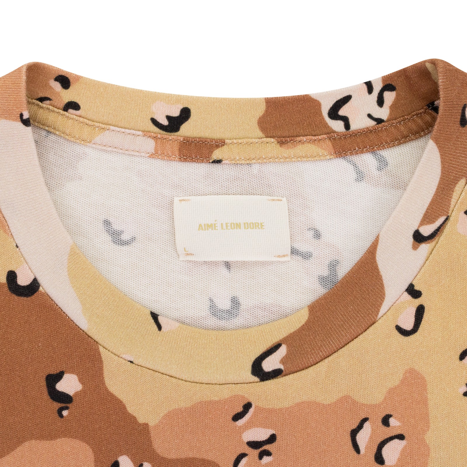 NWT AIME LEON DORE MULTICOLOR CAMO UNISPHERE T-SHIRT SIZE S $100 gallery