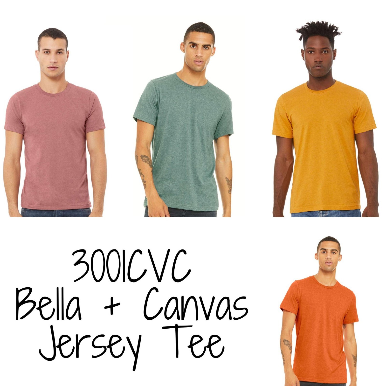 Bella + Canvas 3001CVC | Unisex Jersey Tee gallery