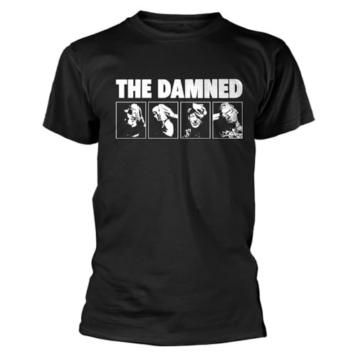 DAMNED – HEADSHOTS – tshirt – T Shirt – Size L – H66z