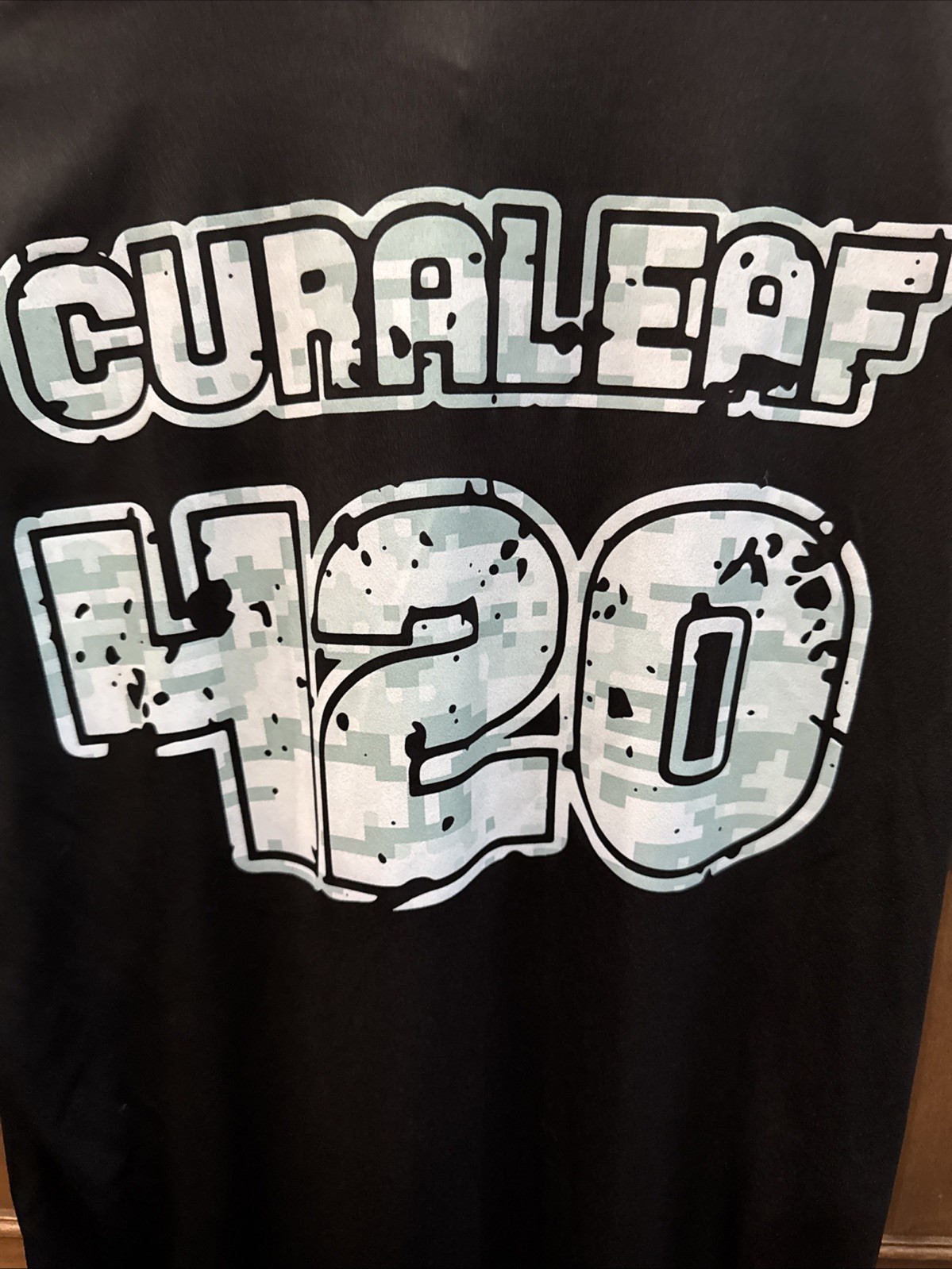Quick Dry 420 Camo Florida Curaleaf Tshirt Size Small gallery