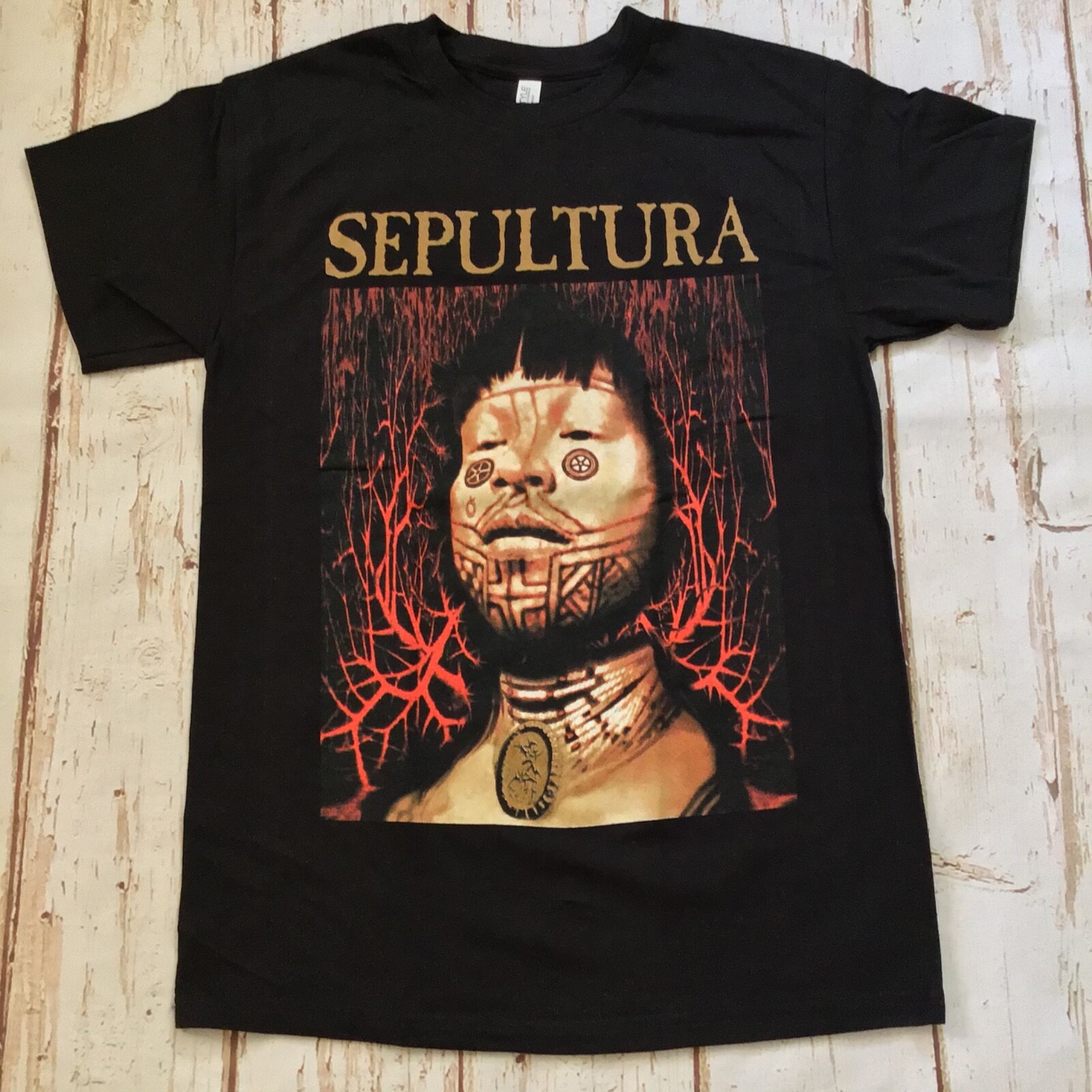 NEW- SEPULTURA - BAND T-SHIRT gallery