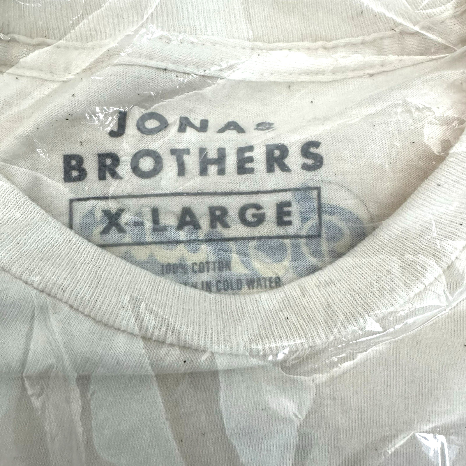 Rare Jonas Brothers Tour 2023 San Diego Viejas Concert Fan TShirt New/Bag Sze XL gallery