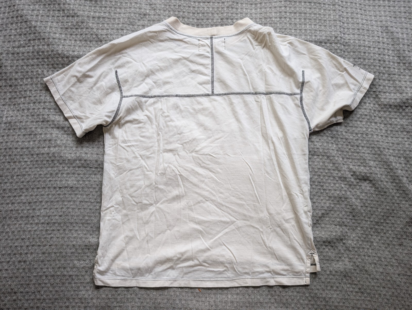 CTG IND Cottage Industry Shirt Adult Medium Natural White TS 01 Short Sleeve NYC gallery