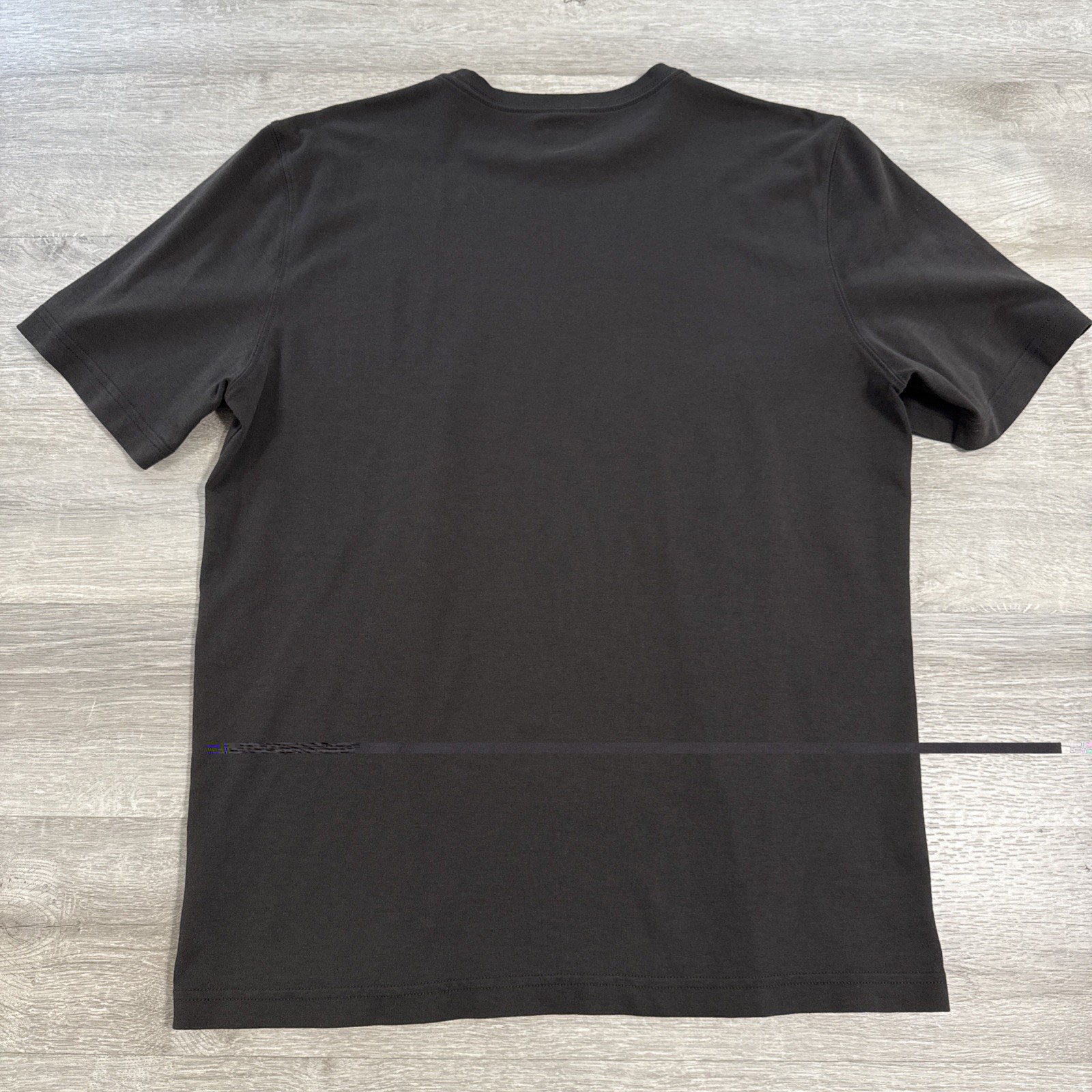 Kirkland Signature Shirt Men's XL Black Pima Cotton Basic Solid Tee gallery