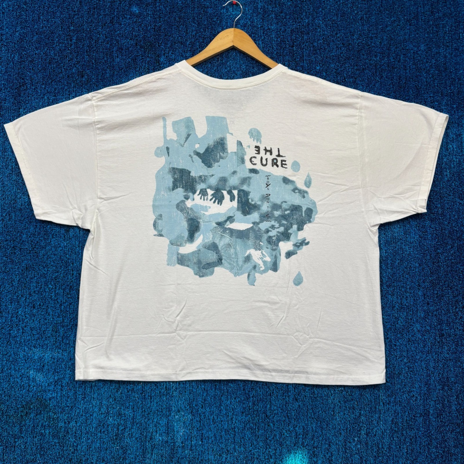 The Cure Disintegration Album Art Oversized Goth Band Tee XL gallery