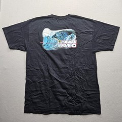 Anvil Men’s Size Extra Large Black Hawaii Five-O Graphic T-Shirt