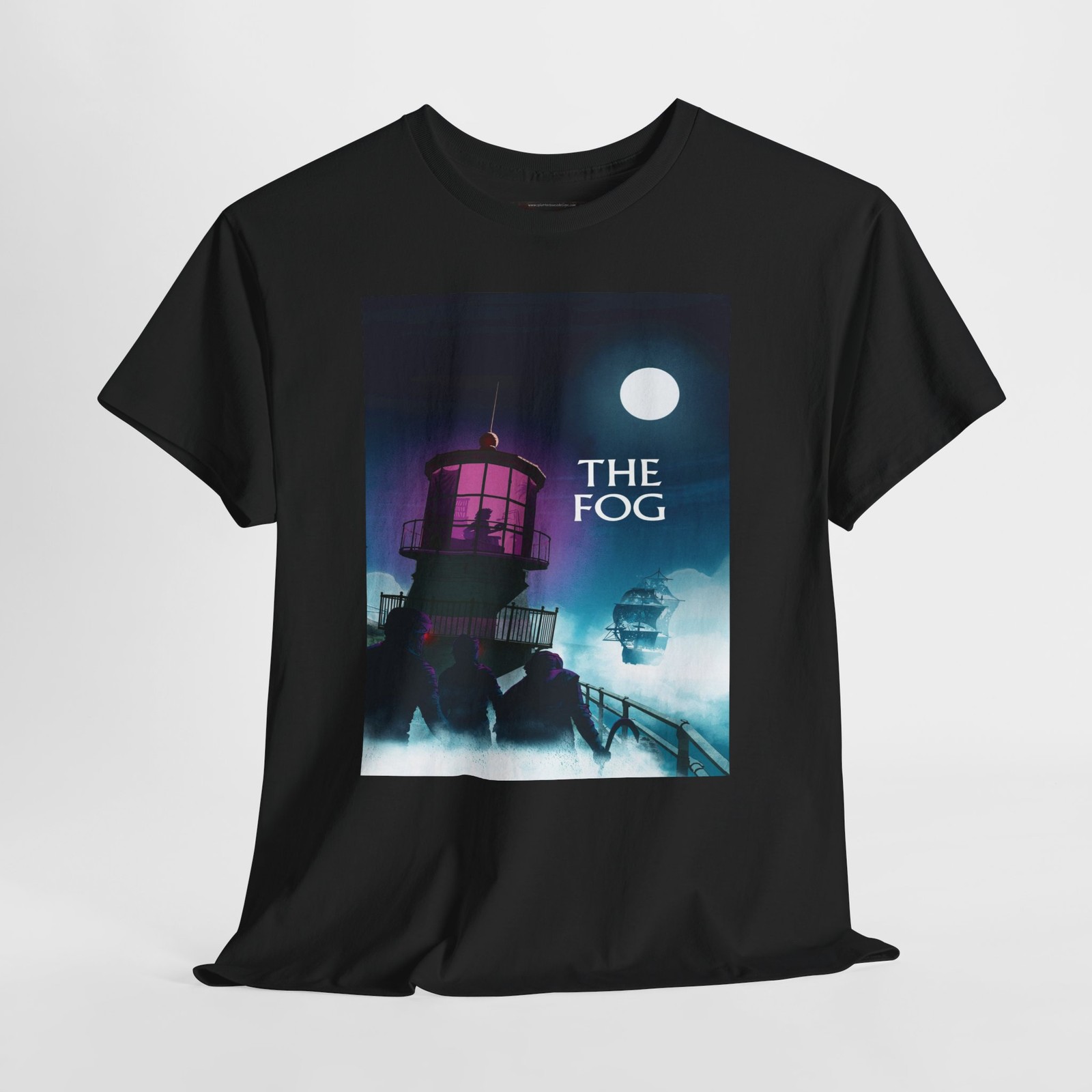 The Fog 1980 Retro Movie Poster Horror Unisex Graphic T-Shirt gallery