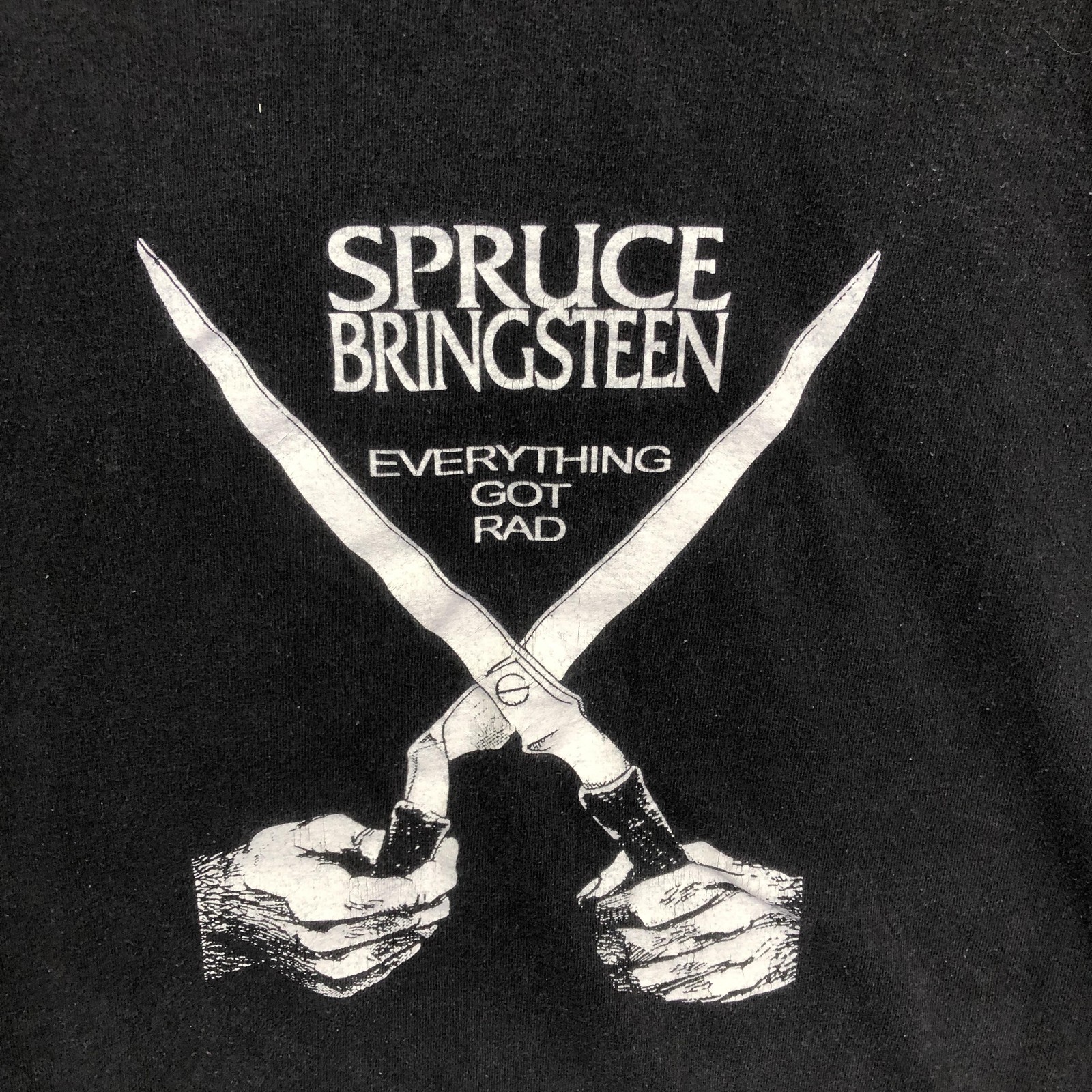 Spruce Bringsteen Everything Got Rad Shirt Mens Large Black Alstyle Graphic Tee gallery