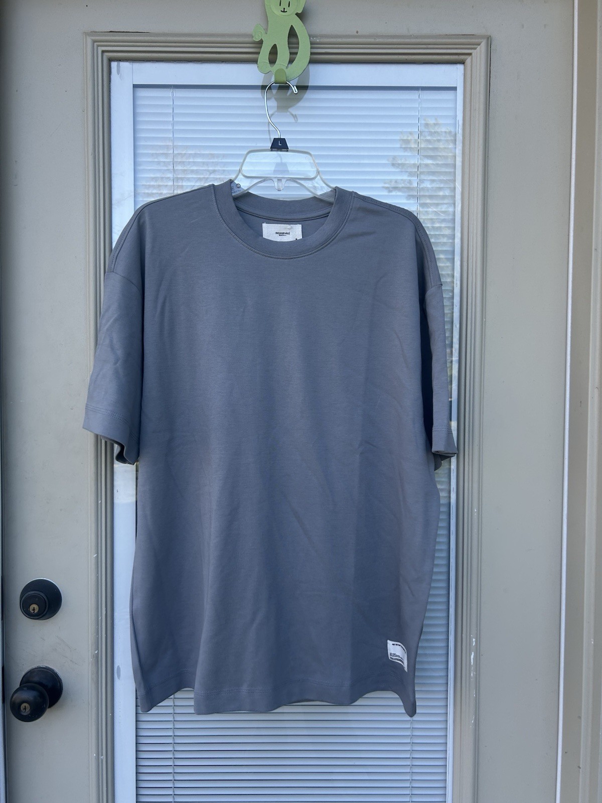 Reserved Supply Men’s Oversize Fit T-Shirt Gray Size CHOOSE Crew Neck NWT gallery