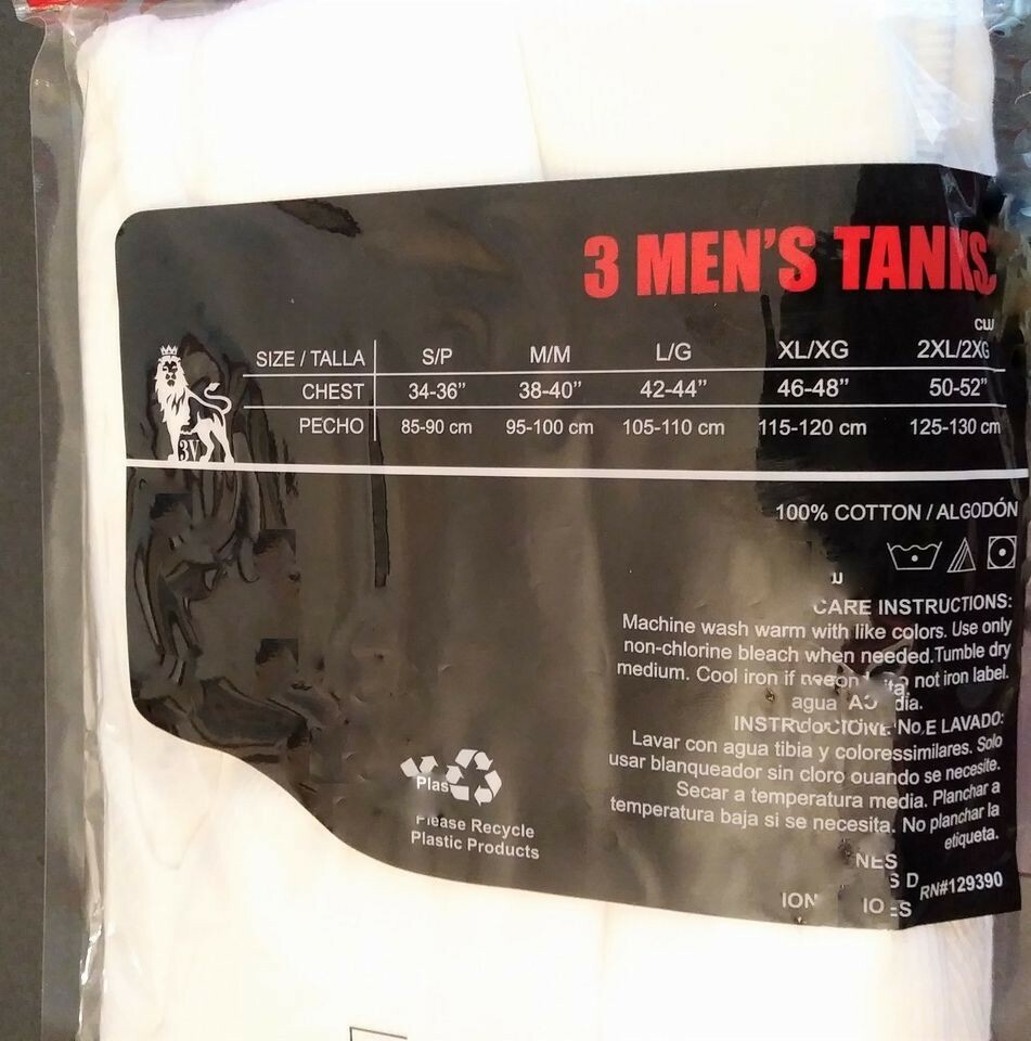 3 or 6 pair Men's White A-Shirt Wife Beaters A Shirt Undershirt Cotton M-L-XL-2X gallery