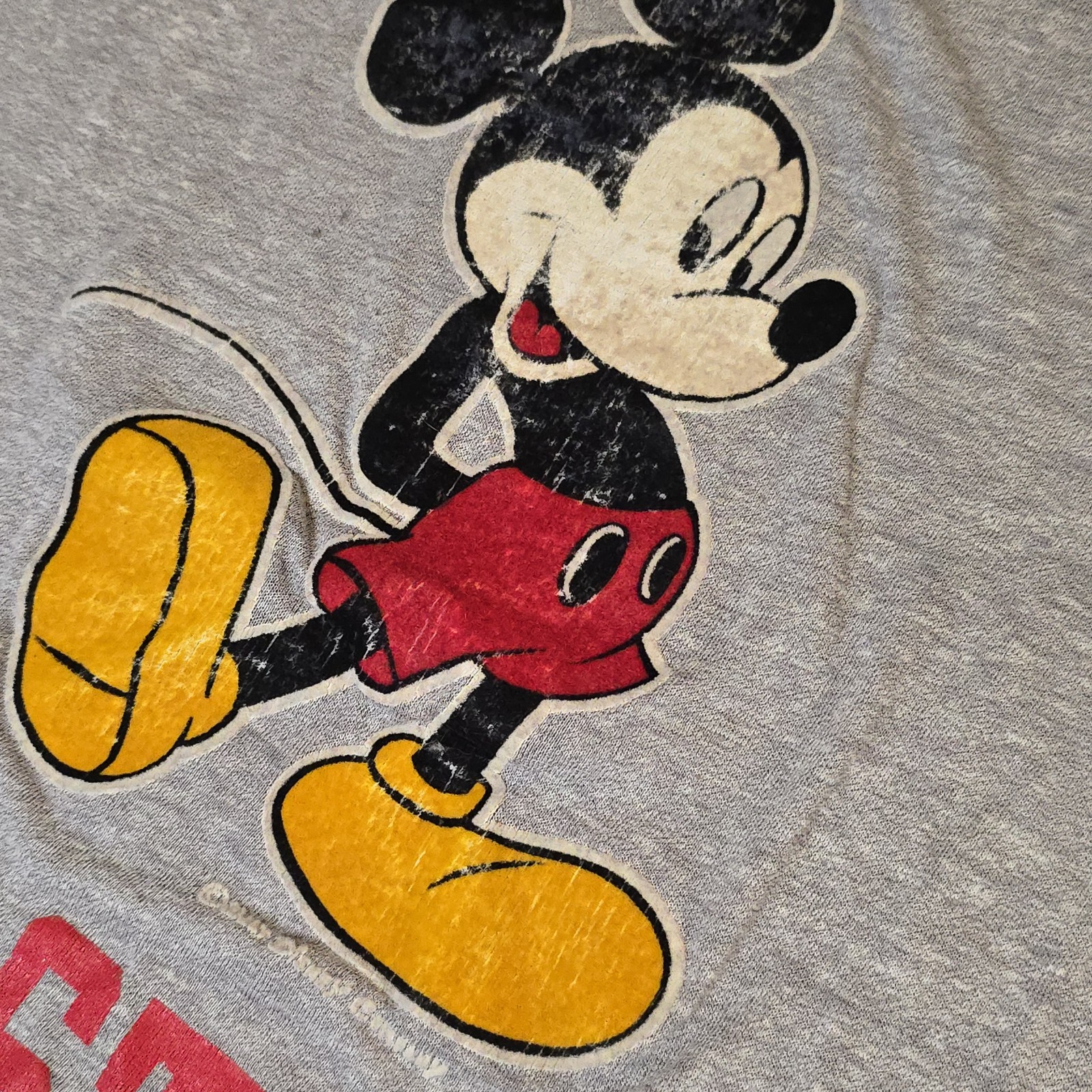 Vintage 80s Champion Disney OSU Ohio State Mickey Mouse T-Shirt M College Rare gallery