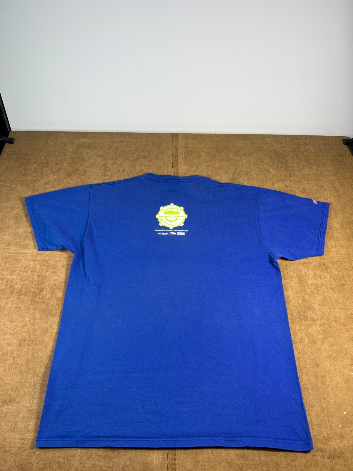Vintage Atomic Babies Breuklen Heightz Techno Rave Blue T Shirt XL 90s gallery
