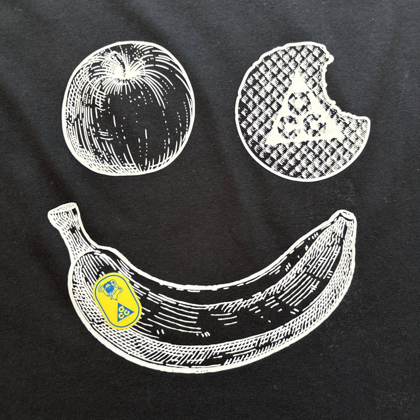 Nike ACG Shirt | Mens S | Gorpcore Hike Snacks Banana Apple Dri Fit Tee gallery