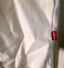 Levi’s Men’s White Graphic Logo Crew Neck Short Sleeve T-Shirt XL Regular