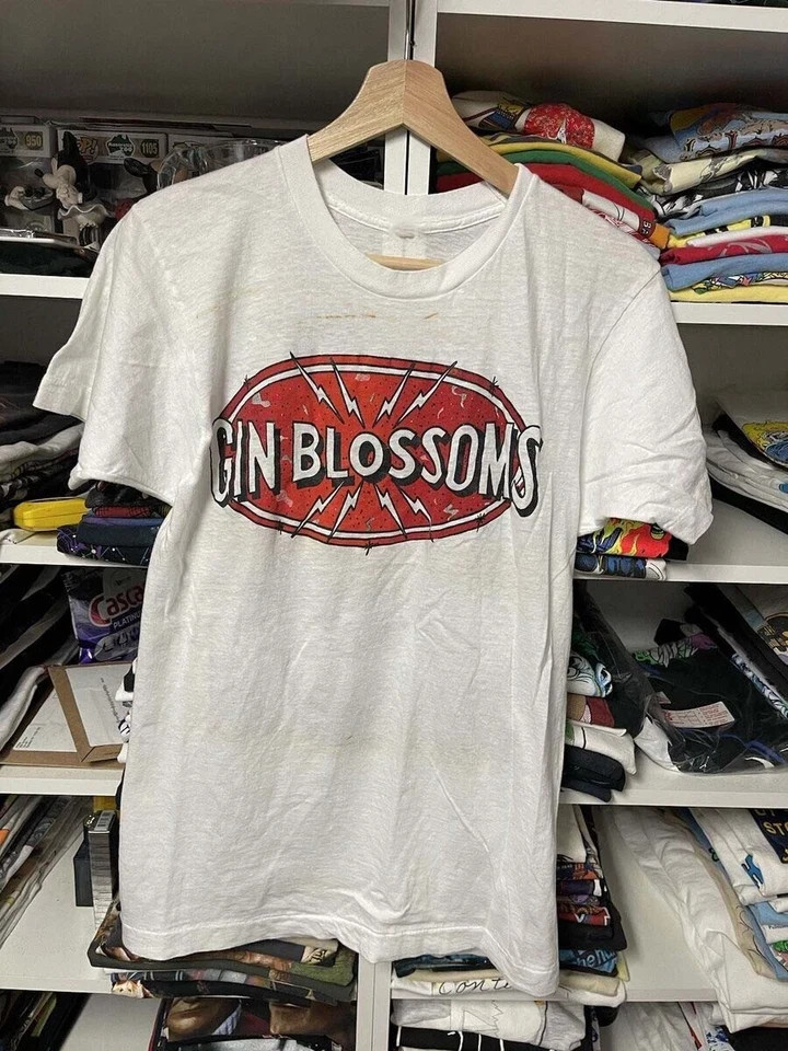 GIN BLOSSOMS BAND BASIC LOGO GRAPHIC T Shirt Full Size S-5XL