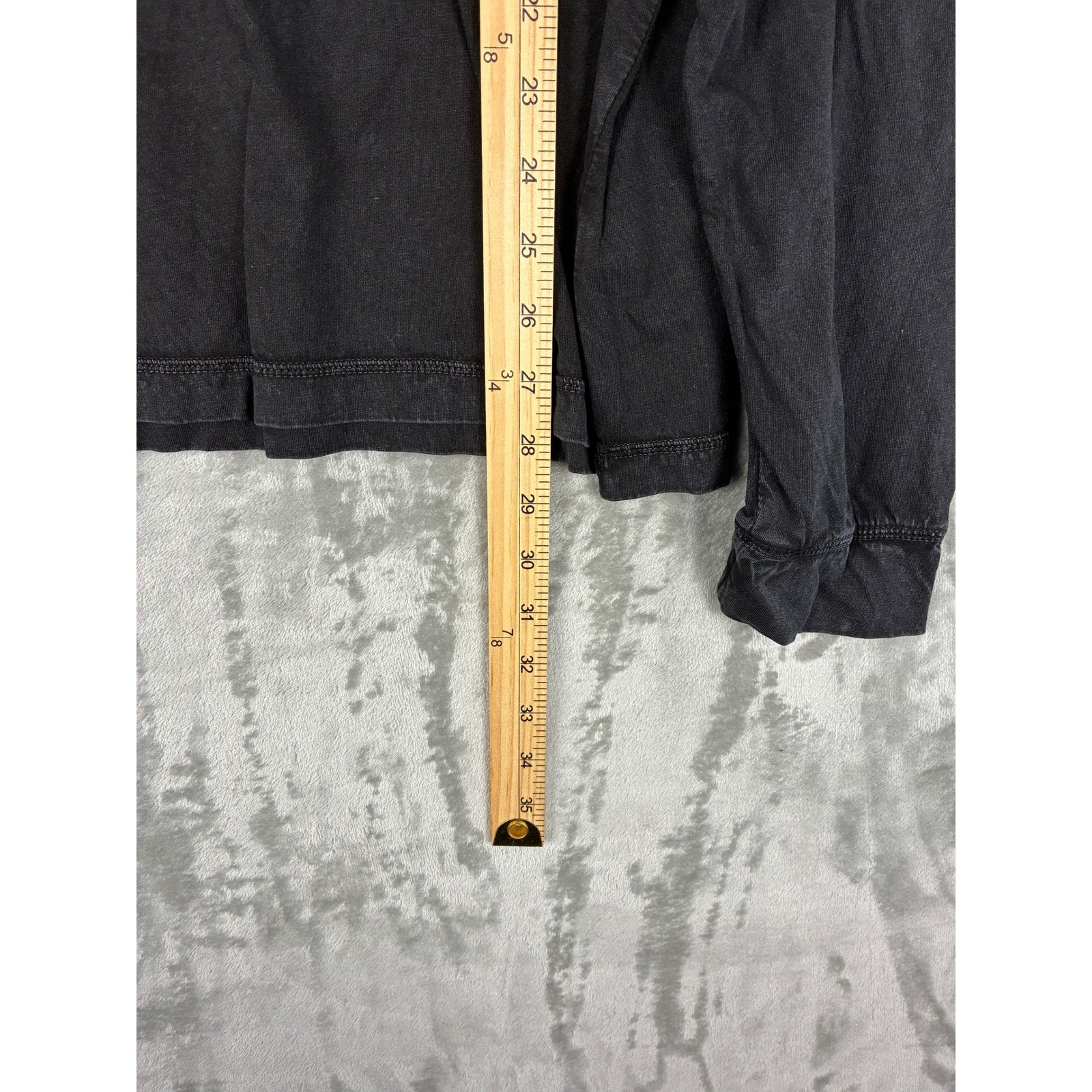 Z by Zella Mens Henley Shirt Long Sleeve Black Nordstrom RZ460474MN XL New gallery