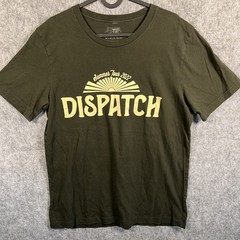 Dispatch Summer Tour 2022 Large T-Shirt Deep Green Concert Tour Short Sleeve
