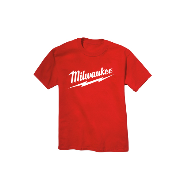 MWT153-M Milwaukee Electric Tool Tee Shirt, Size Medium