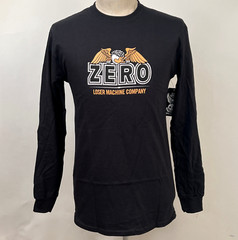 Loser Machine x Zero Men’s LS T-Shirt Condor Crest Black Size S NWT Skateboards