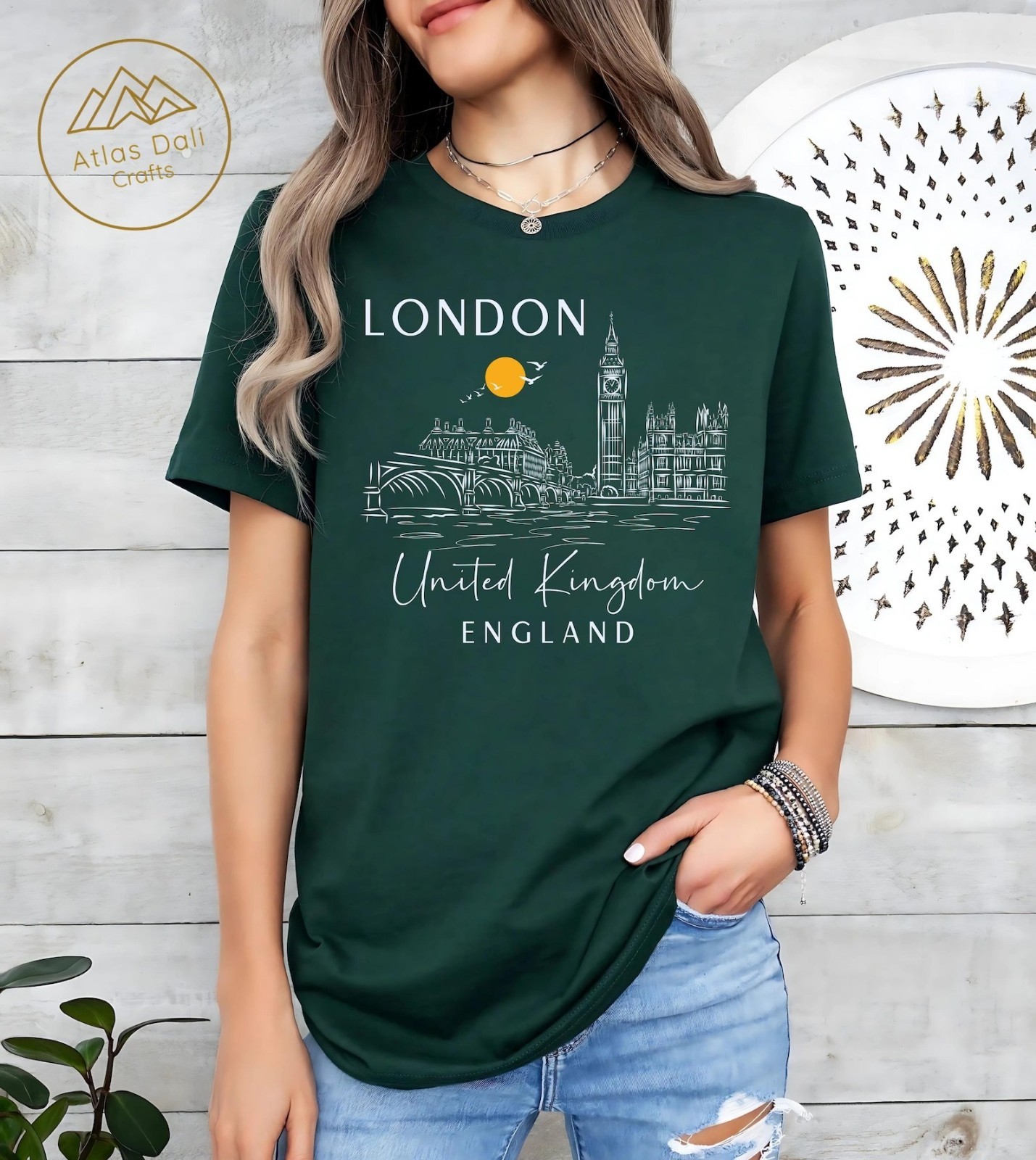 London Unisex Shirt Travel Gift United Kingdom Trip Souvenir Tee gallery
