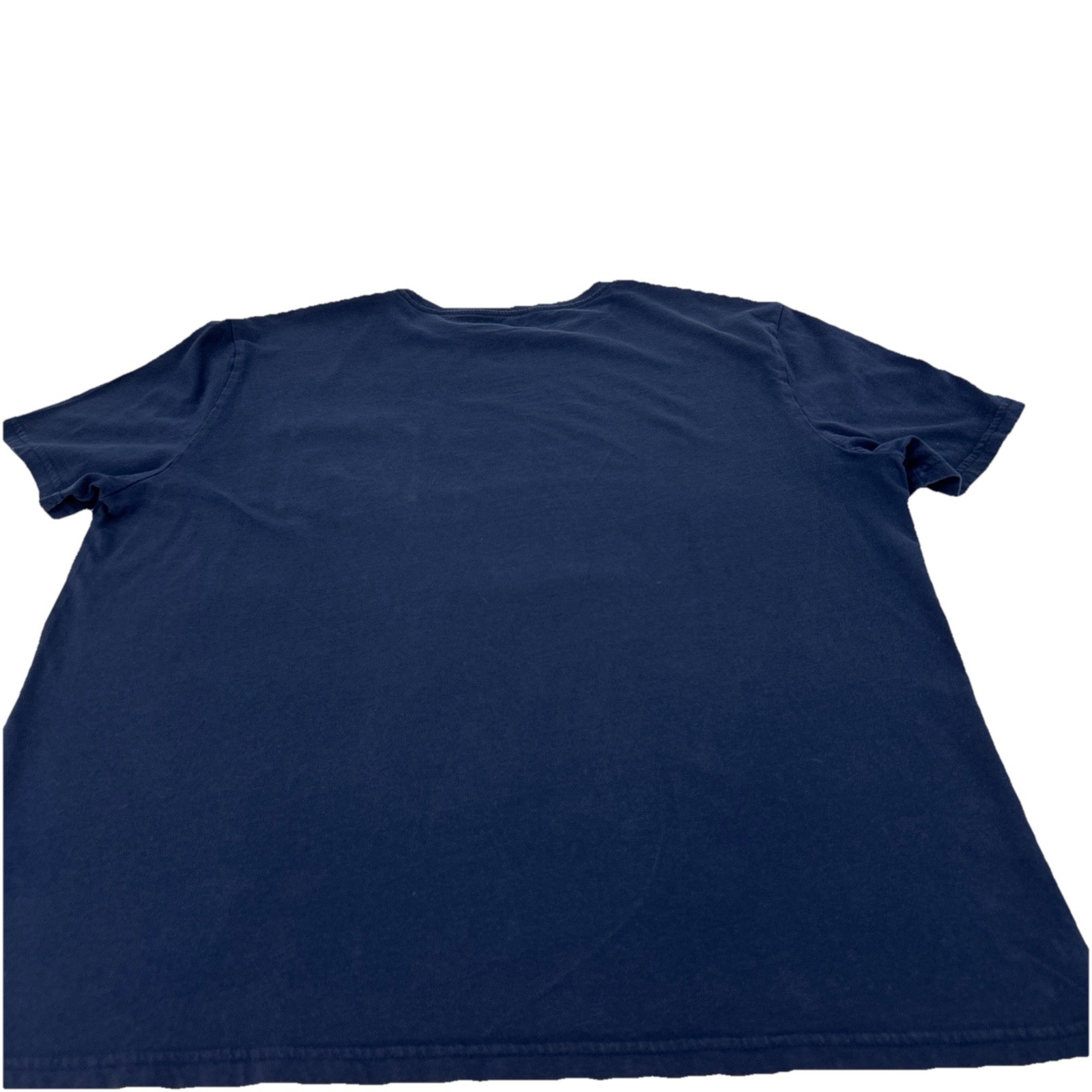 Nautica Mens XL Navy Blue Cotton Short Sleeve Pocket T-Shirt Embroidered Logo gallery