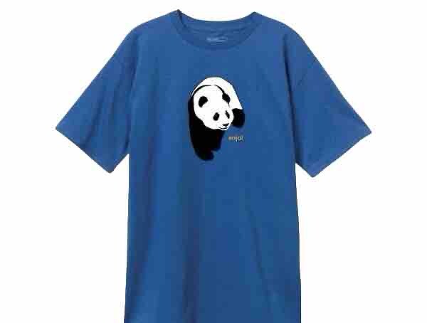 Enjoi Apparel Classic Panda Short Sleeved Blue MEDIUM gallery