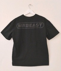 Mr. Beast Size Large Black Tee Shirt Graphic Print “2022 Collection”