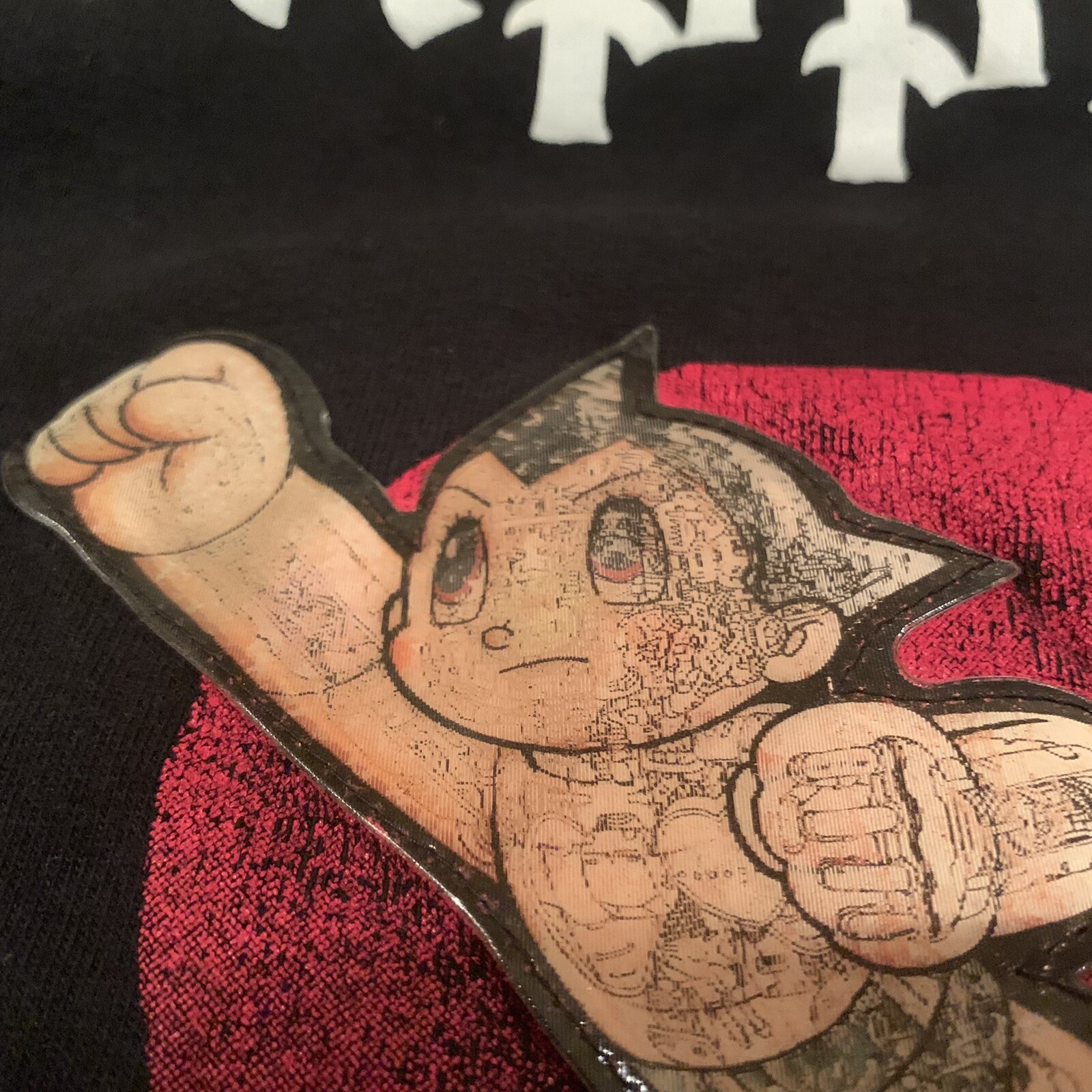 Vintage 2000s Astro Boy Mighty Atom Tee T-Shirt XL Tezuka Prod Hologram Graphic gallery