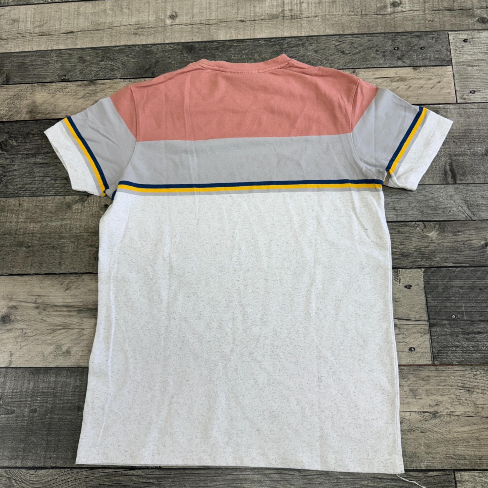 Polo Ralph Lauren T Shirt Colour Block Multicoloured Size Medium gallery